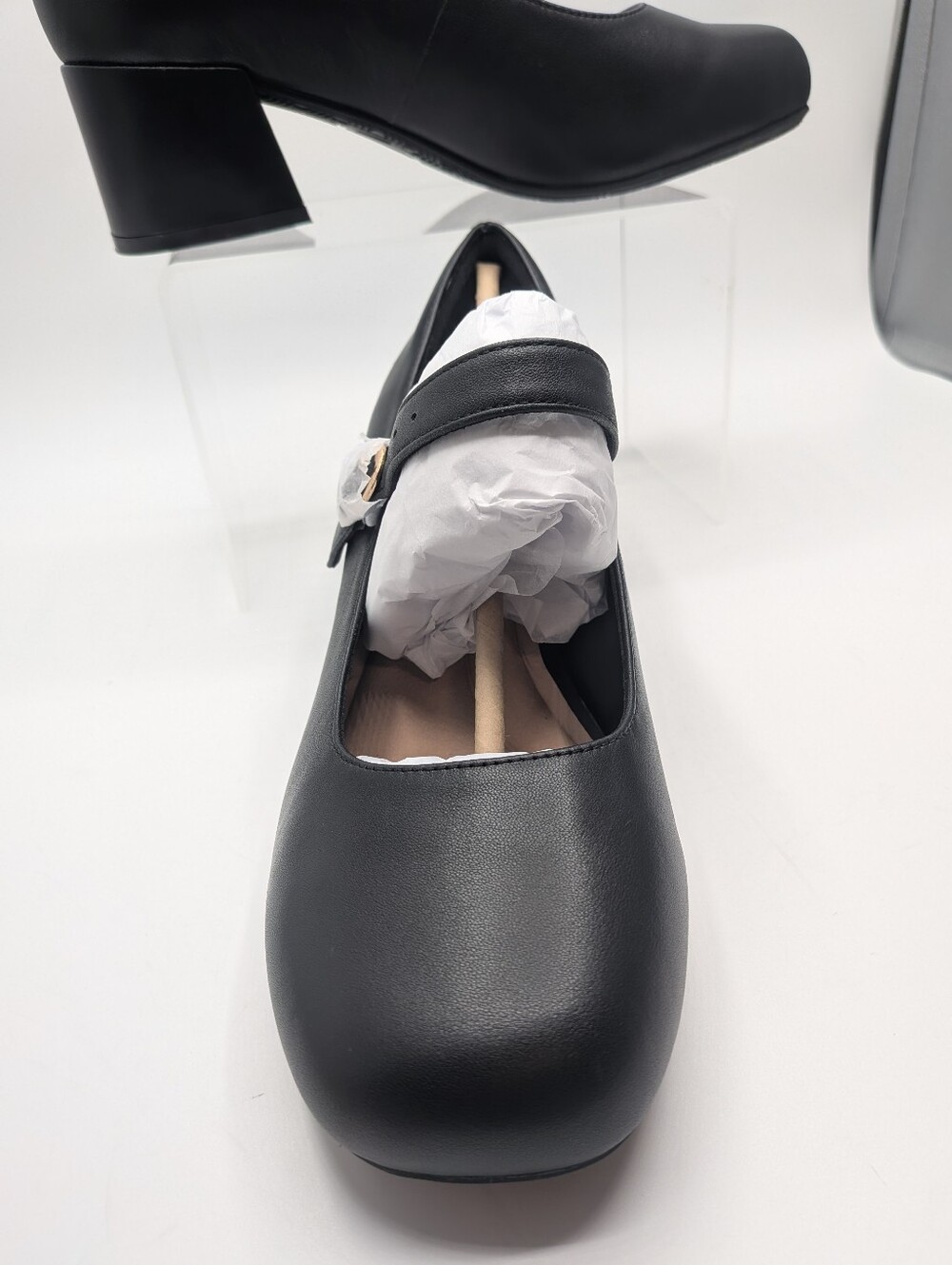 Astor Heeled Mary Jane -NWB 7WW Black - Picture 7 of 15